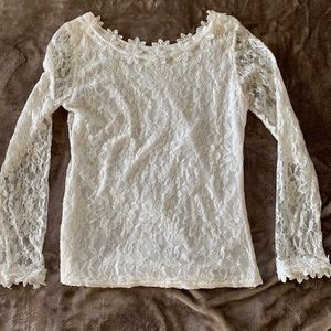 White Lace Blouse🌺